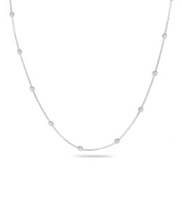 Grown Diamond Necklace For Women