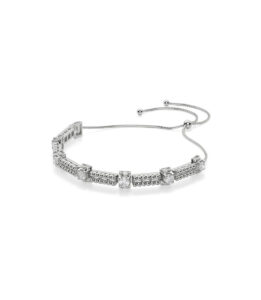 Bar Style Adjustable Bolo Bracelet